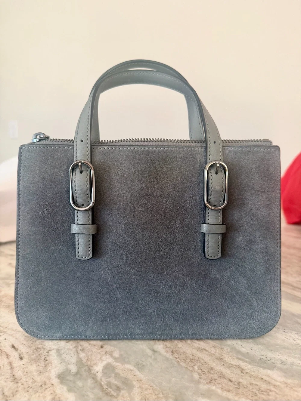 kate spade structured suede